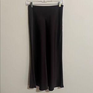 Elegant Dark Chocolate Women's Skirt